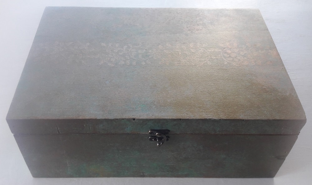Caja oxidada